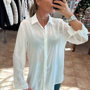 Camicia basica morbida taglio fluido