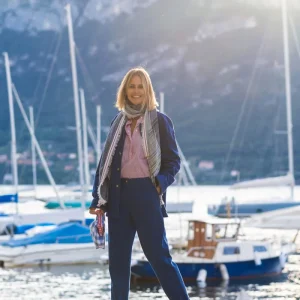 PANTALONE BOY BLU CINA